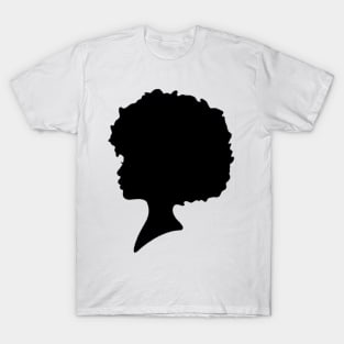 Afro Female T-Shirt